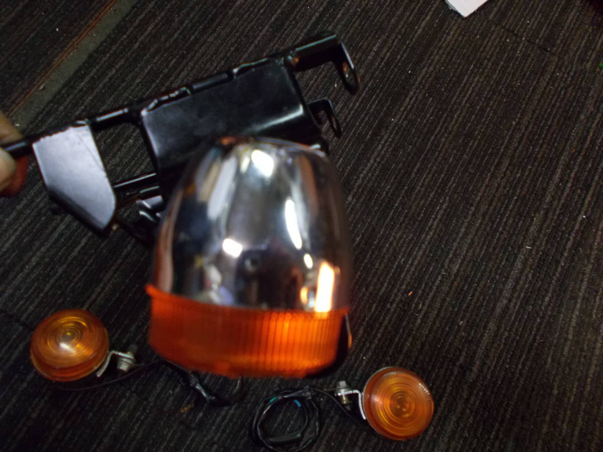ホンダ エイプ50 ウインカー エイプ100 砲弾 左右 ○A1737！AC16 AC16E Ape キャブ車 4個セット ○A9933！HC13 タイプD 純正 AC16 男のバイク