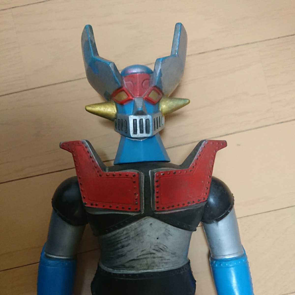 希少][1円スタート] 当時物 マジンガーZ マスダヤ トーキング ソフビ 