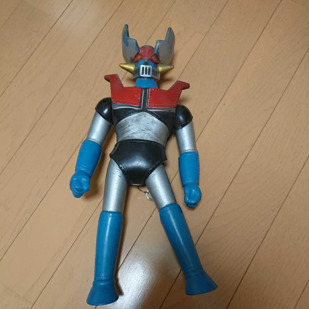 希少][1円スタート] 当時物 マジンガーZ マスダヤ トーキング ソフビ 