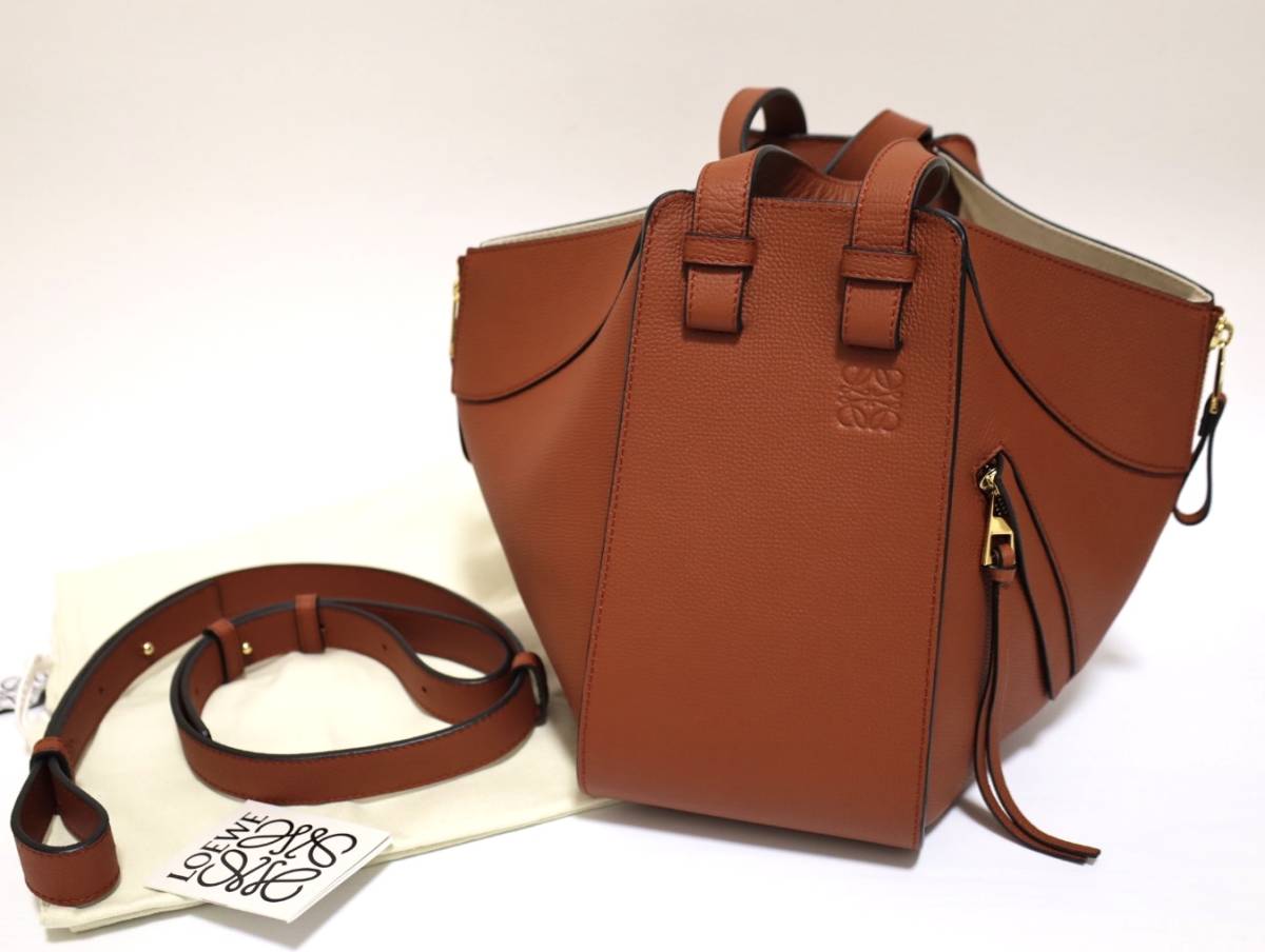 未使用新品】LOEWE ハンモックバッグスモール ラスティーカラー ペプ 