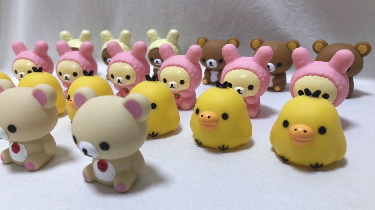 リラックマ ソフビ マスコット 個セット コリラックマ キイロイトリ リラックマ 売買されたオークション情報 Yahooの商品情報をアーカイブ公開 オークファン Aucfan Com