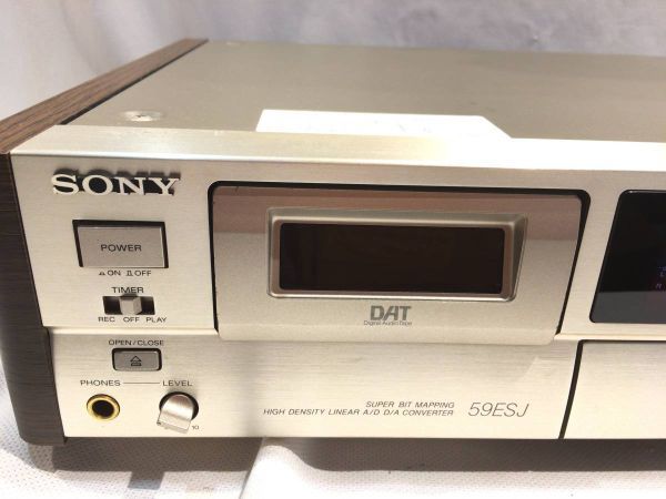 □6110□SONY DATデッキ DTC-59ESJ デジタルオーディオテープデッキ ソニー