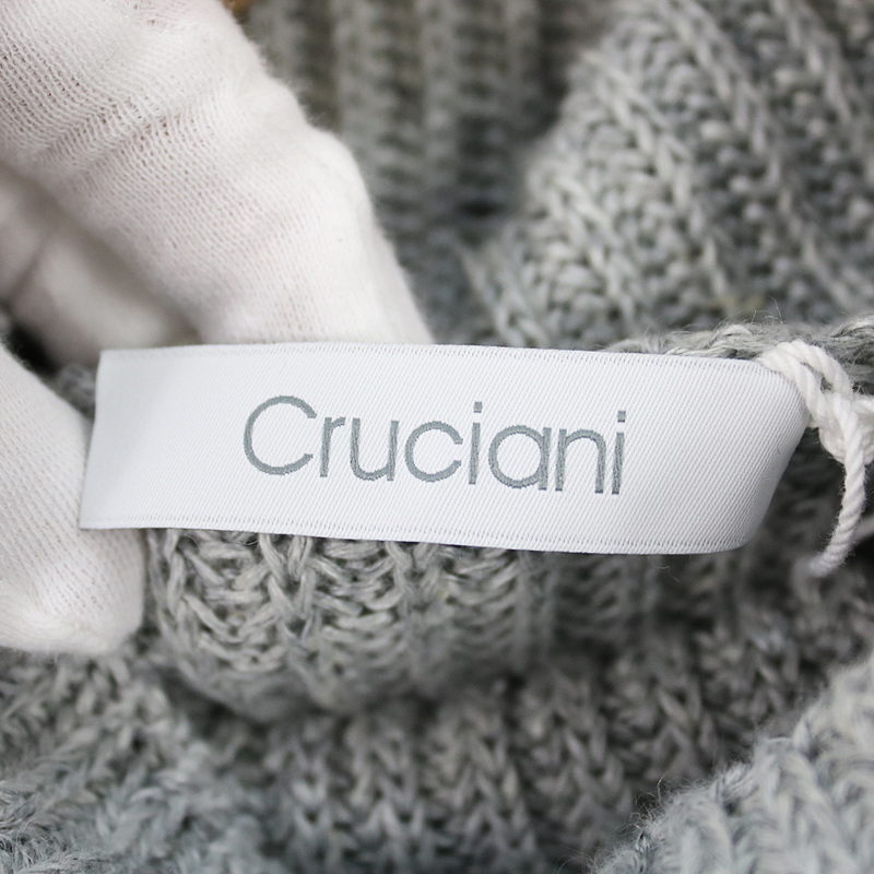 Cruciani / クルチアーニ | リネンタートルネックニットベスト | 40
