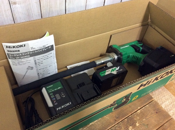 ※旧:日立工機) コンクリートバイブレーター ☆ハイコーキ(HIKOKI ハイコーキ(HIKOKI コンクリート UV3628DA 中古品 36V 充電式 コンクリートバイブレータ HiKOKI（ハイコーキ） HiKOKI : HiKOKI(ハイコーキ) マルチボルト36V NC1840DA(NN)