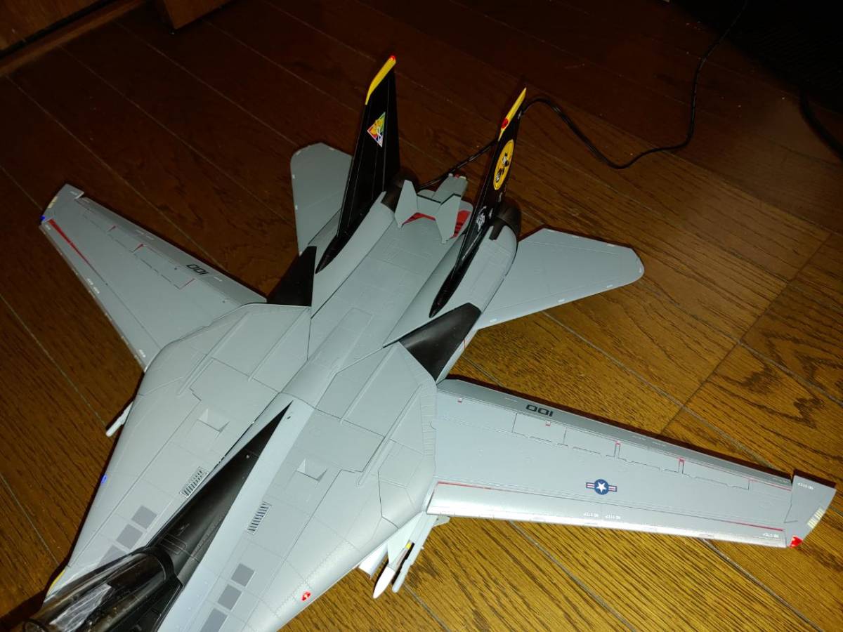 アシェット 週刊 F-14 トムキャットをつくる 機体完成品 動作確認済み