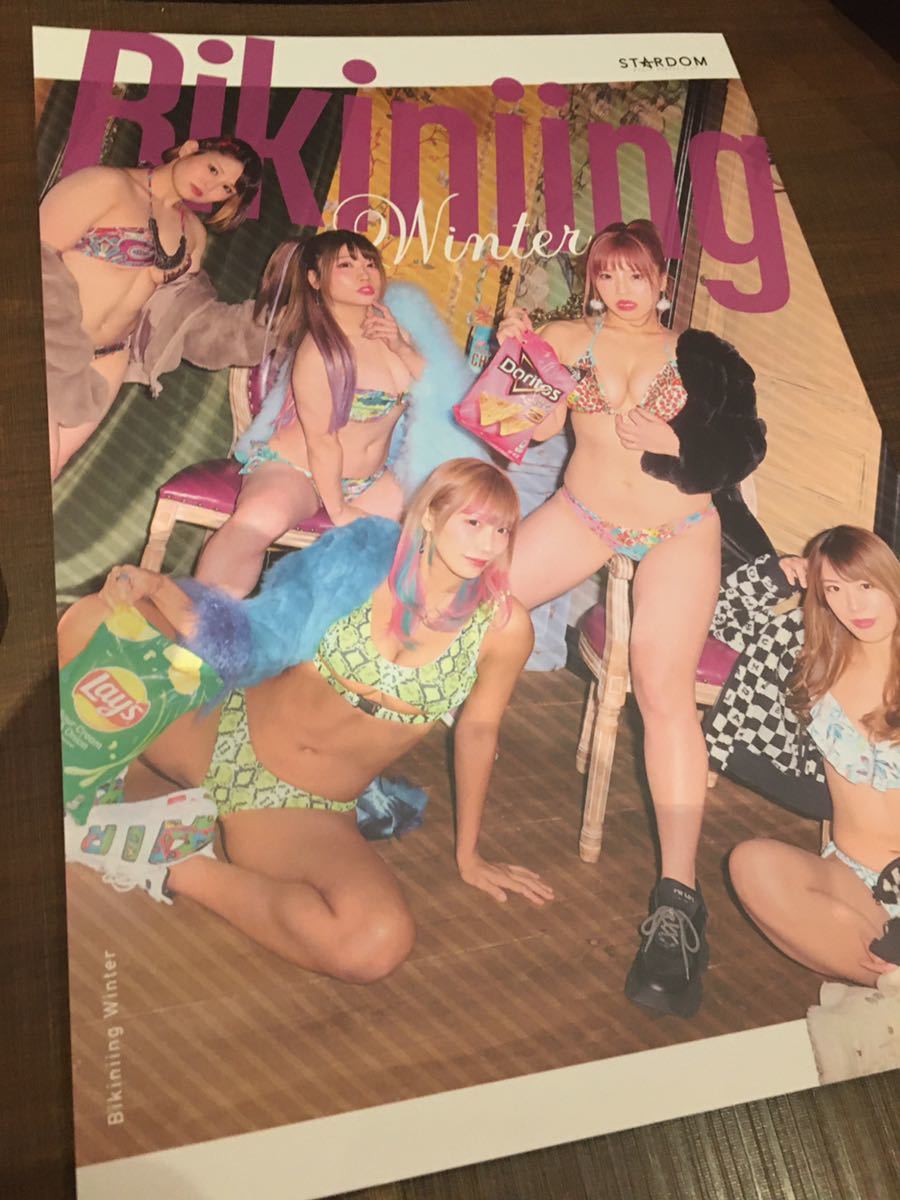 即決 女子プロレス スターダム stardom 水着写真集 ビキニング