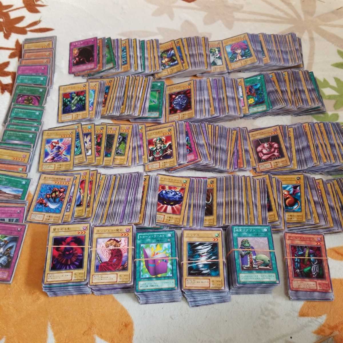 ゲーム デッキセットなど 遊戯王 初期 引退品 まとめ売り 当時物 1円
