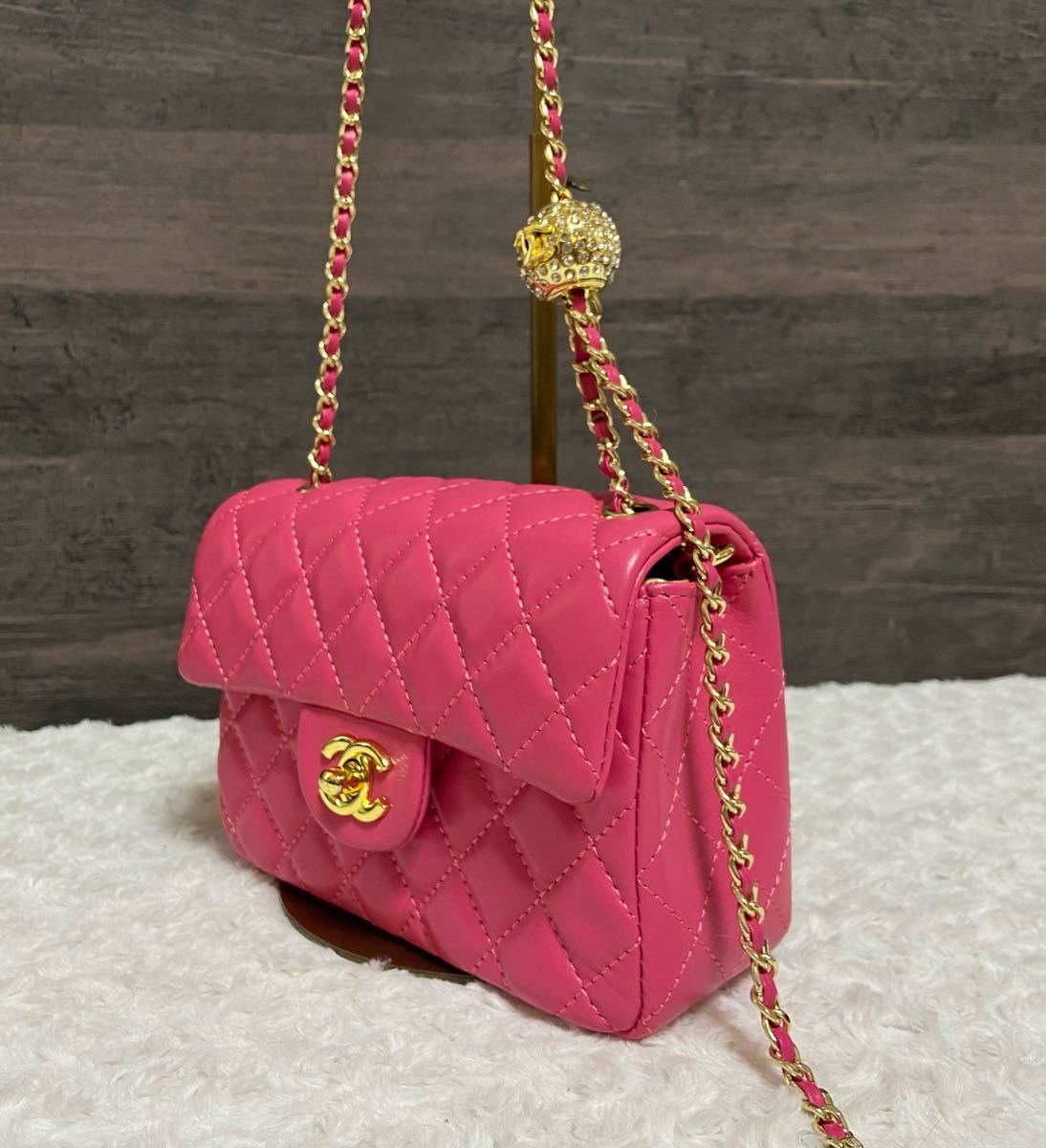 □1円～超美品□CHANEL シャネル マトラッセ ダイアナ ココマーク 