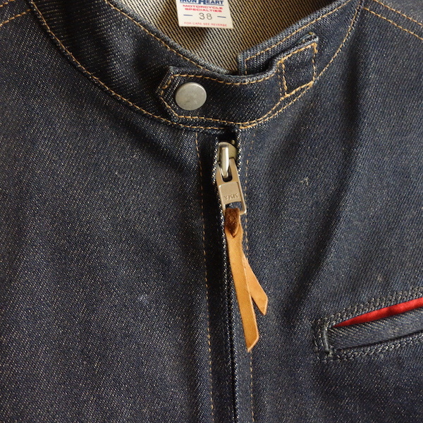 IRON HEART アイアンハート 21oz リジットデニム シングル ライダース 