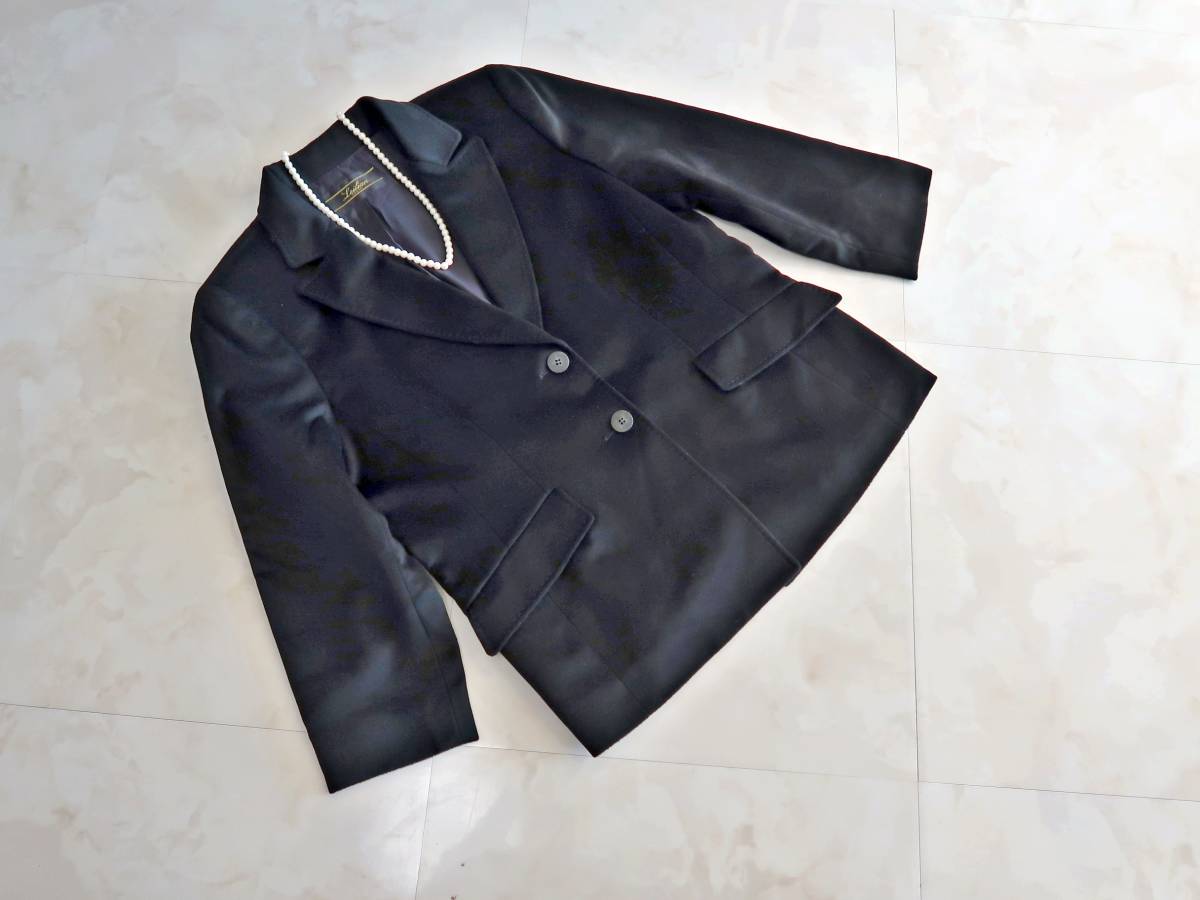 美品 レリアン カシミヤテーラードジャケット 美品□レリアン/LeiLian 