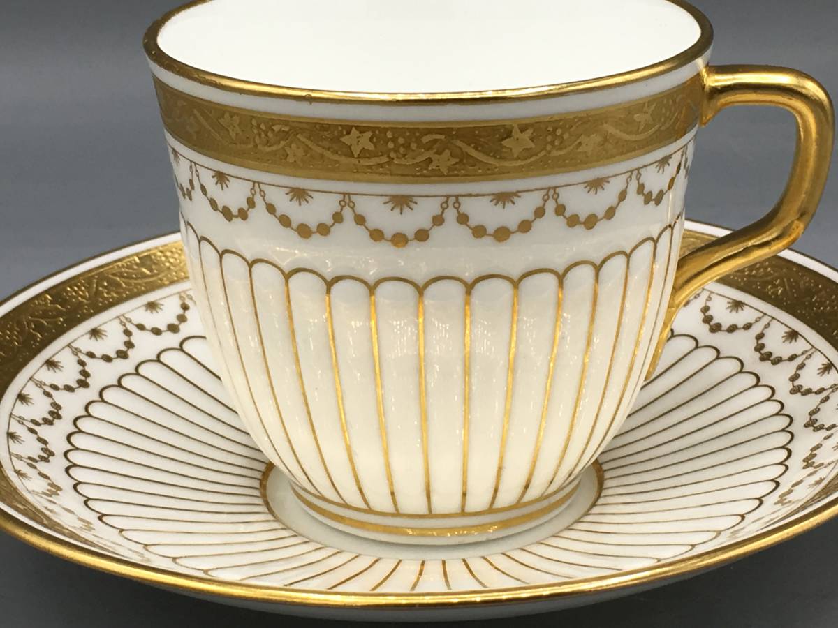 ミントン カップ＆ソーサー Minton 金彩 - by MINTON アンティーク