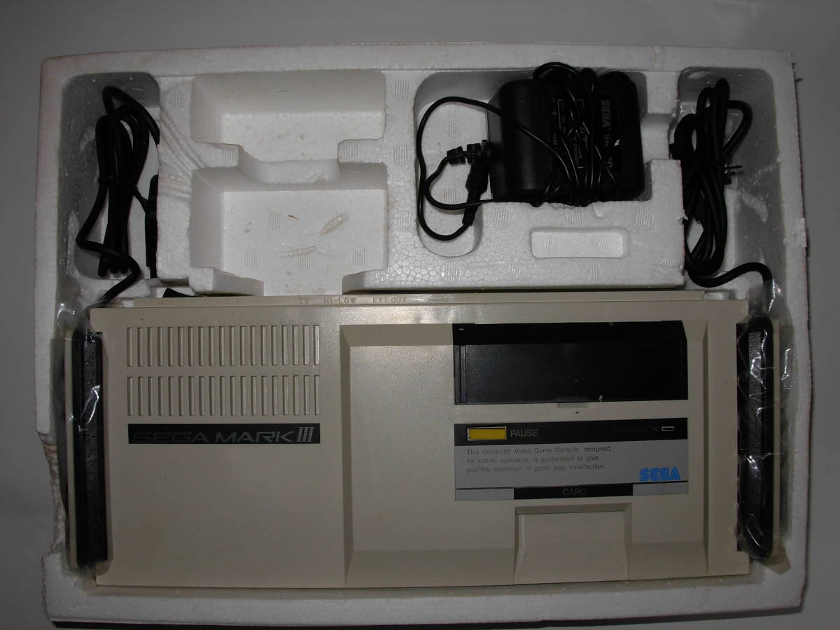 SEGA MARK Ⅲ 中古品。 中古・ジャンク品SEGA MARKⅢ セガマーク3