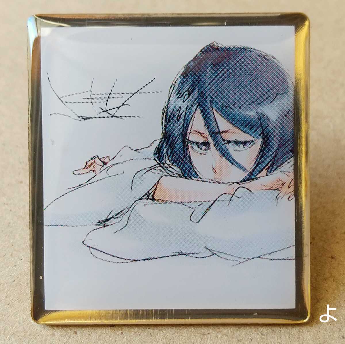 原画展】③朽木ルキア ピンバッジ ブリーチ BLEACH EX. ヒカリエ 久保