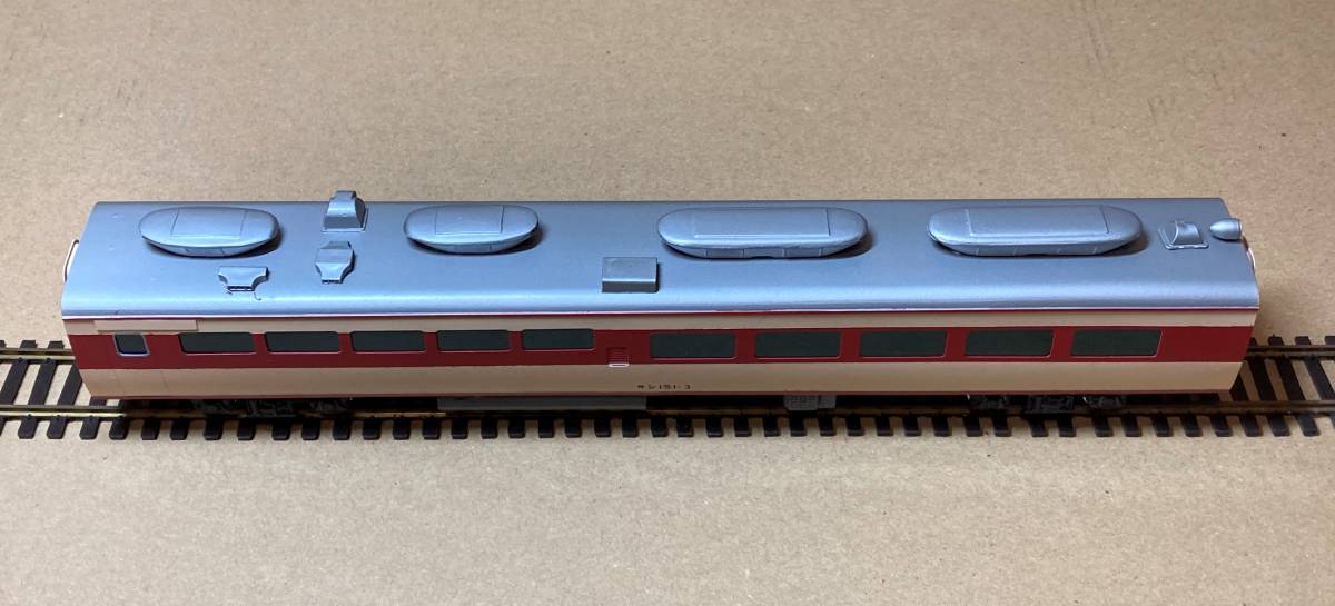 天賞堂 こだま形特急電車 サシ 151 食堂車 No.457 鉄道模型 HOゲージ
