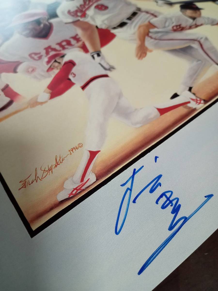 MLBの鉄人 カル・リプケンJR 直筆サインキャップ 消えよ