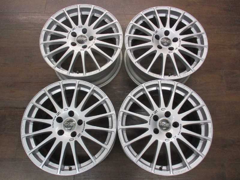 スーパーツーリヅモGTエボ18インチホイール4本組 OZレーシング 9J＋38