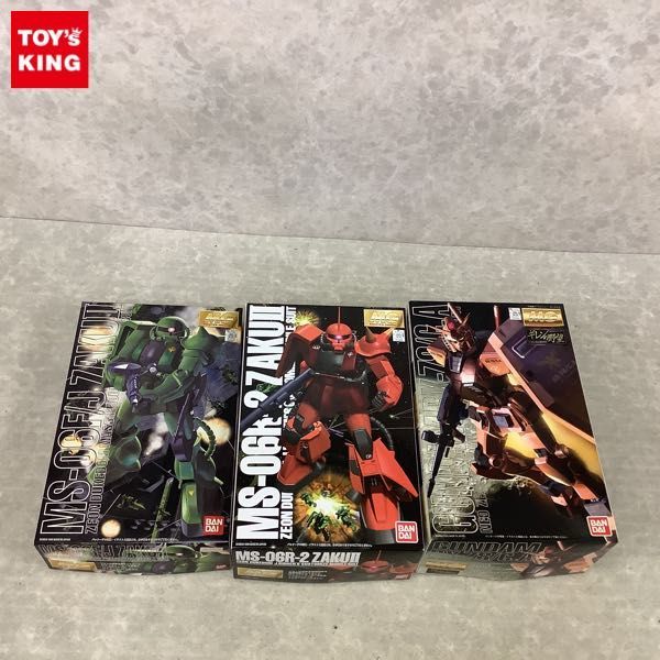 【HOT，お買い得】 1円 MG 1/100 機動戦士ガンダム ザクII ザクII ジョニー ライデン少佐機 ギレンの野望 キャスバル専用ガンダム(ガンダム)｜売買されたオークション情報、yahooの商品情報をアーカイブ公開 - オー その他