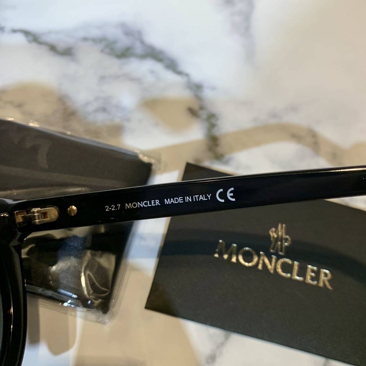 モンクレールMONCLERメガネ眼鏡サングラスめがねアジアンフィット鼈甲7