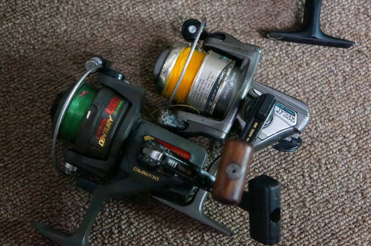 スピニングリールまとめて9点ダイワ BIOMASTER3000 SEA FORCE シマノ他