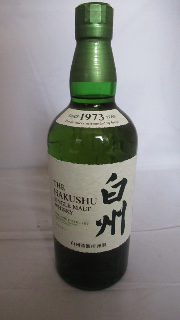 未開栓【サントリー】白州・700ml・シングルモルトウイスキー・ノン