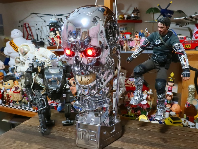 爆レア☆1/1 ライフサイズ ターミネーター 2 T-800 エンドスケルトン 