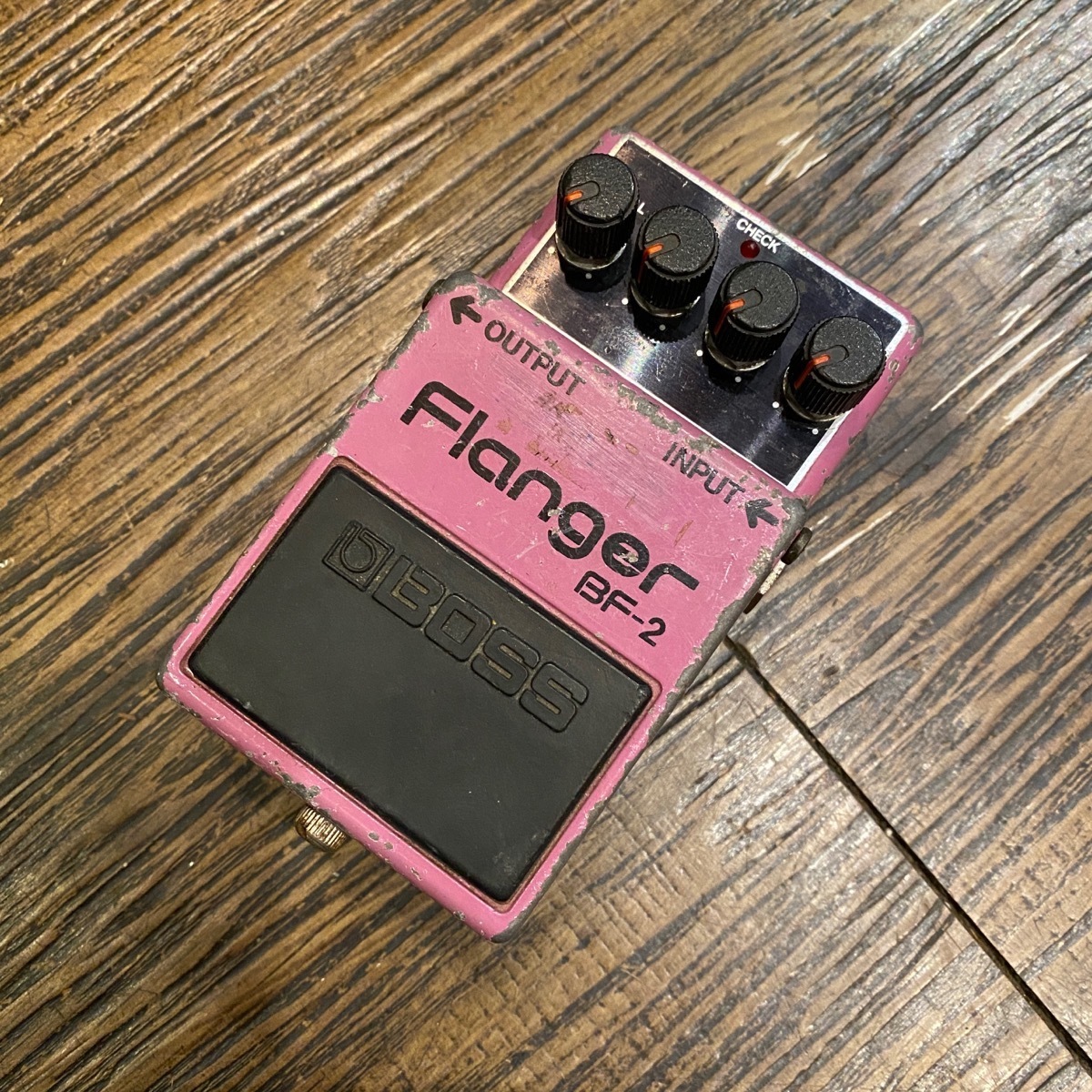 Boss Flanger BF-2 銀ネジ Guitar Stomp Box ボス エフェクター 