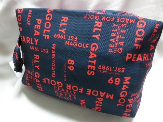 ◇翌日発送◇PEARLY GATES パーリーゲイツ ロゴ総柄 ゴルフ シューズ