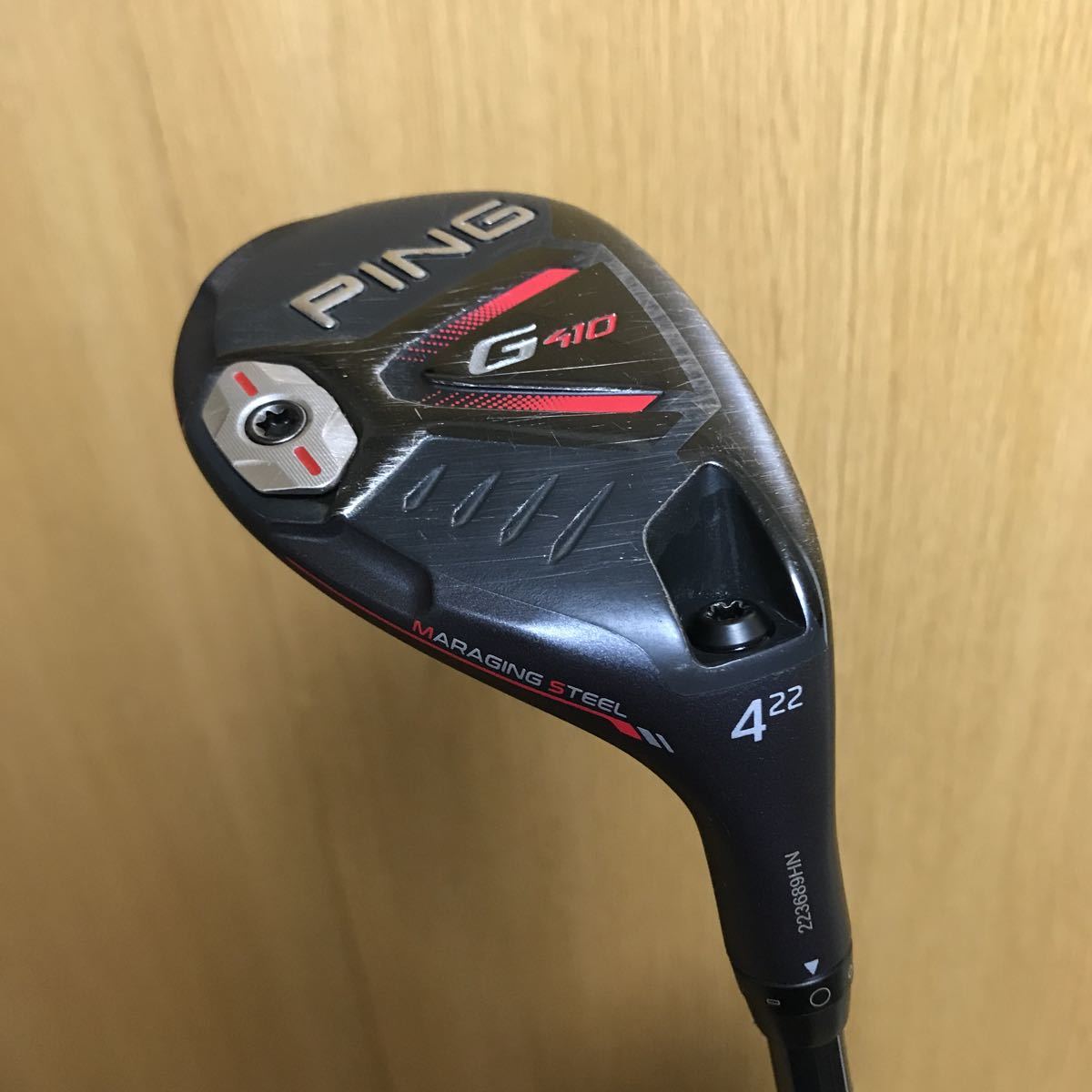 ALTA J CB RED S U4 22°用シャフト 管理番号0003 PING ピンスリーブ