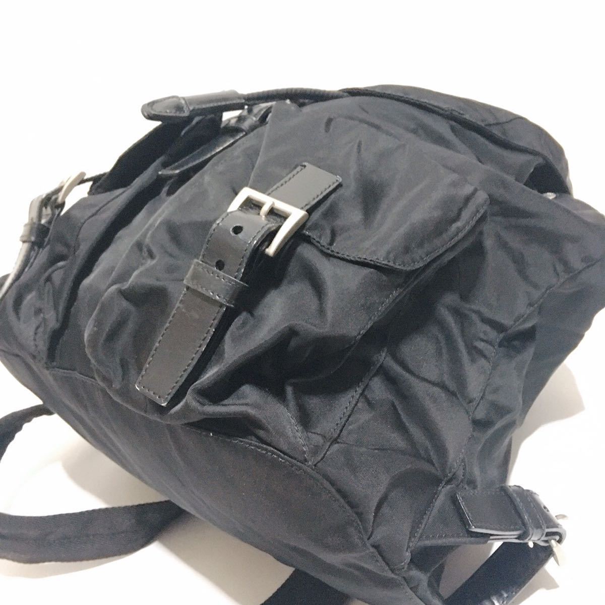 美品】PRADA プラダ ナイロンリュック テスート プラダリュック ギャラ 