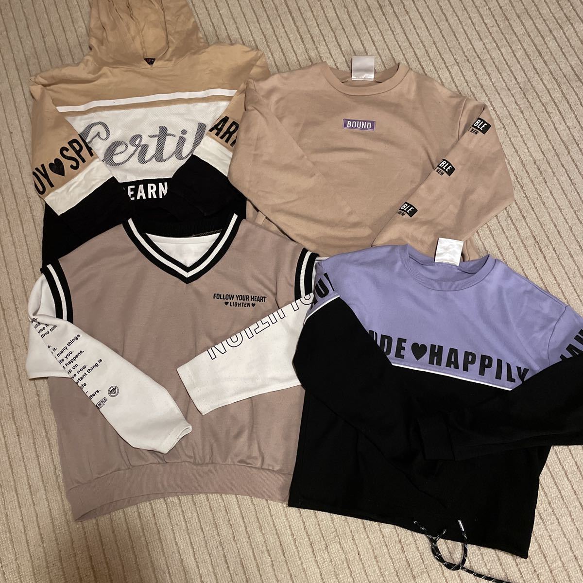 子供服まとめて福袋女の子JSおしゃれブランドZARA LINDSAYしまむら15点