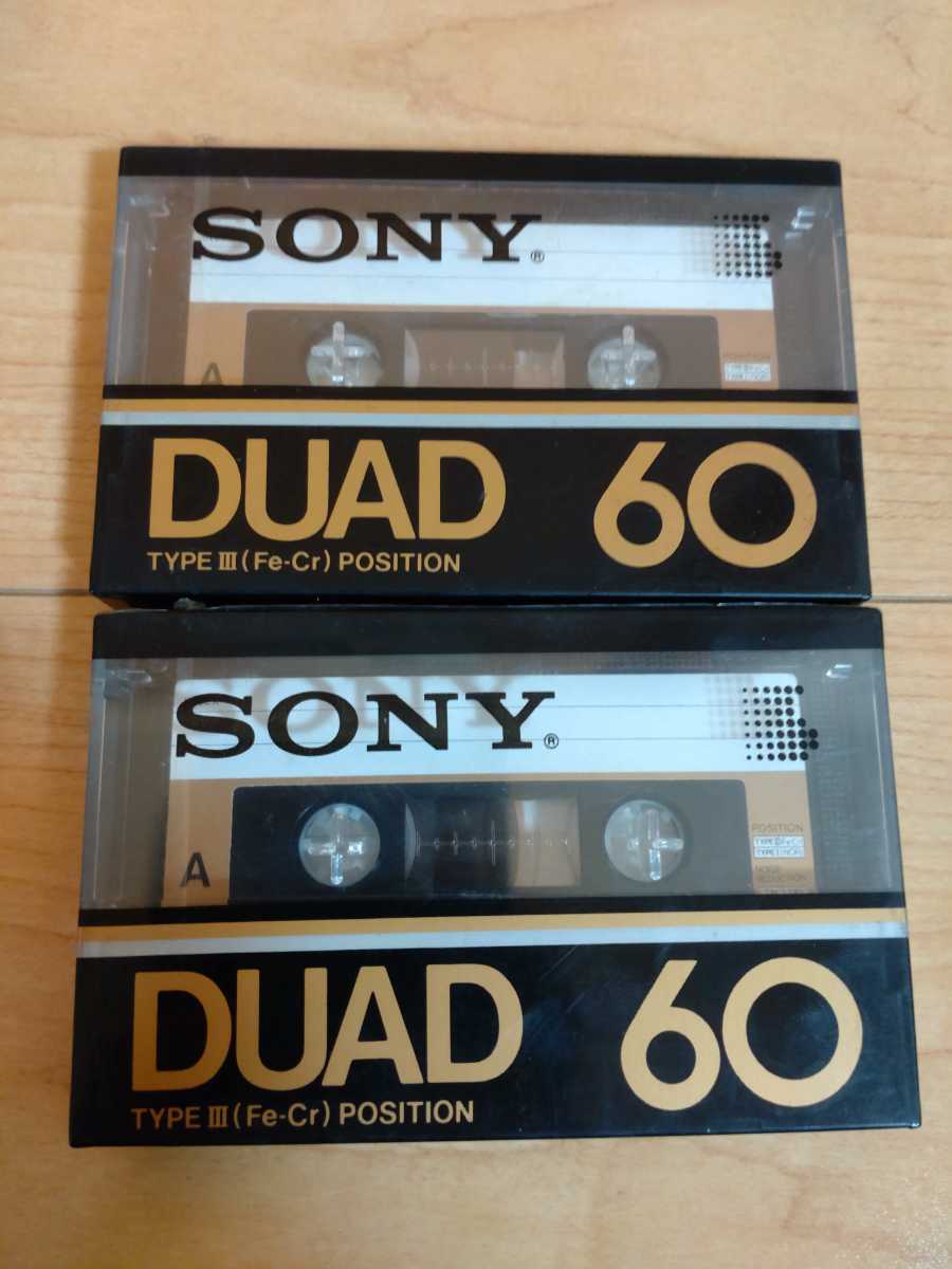  SONY カセットテープ DUAD 60(その他)｜売買されたオークション情報、yahooの商品情報をアーカイブ公開 - オークファン その他