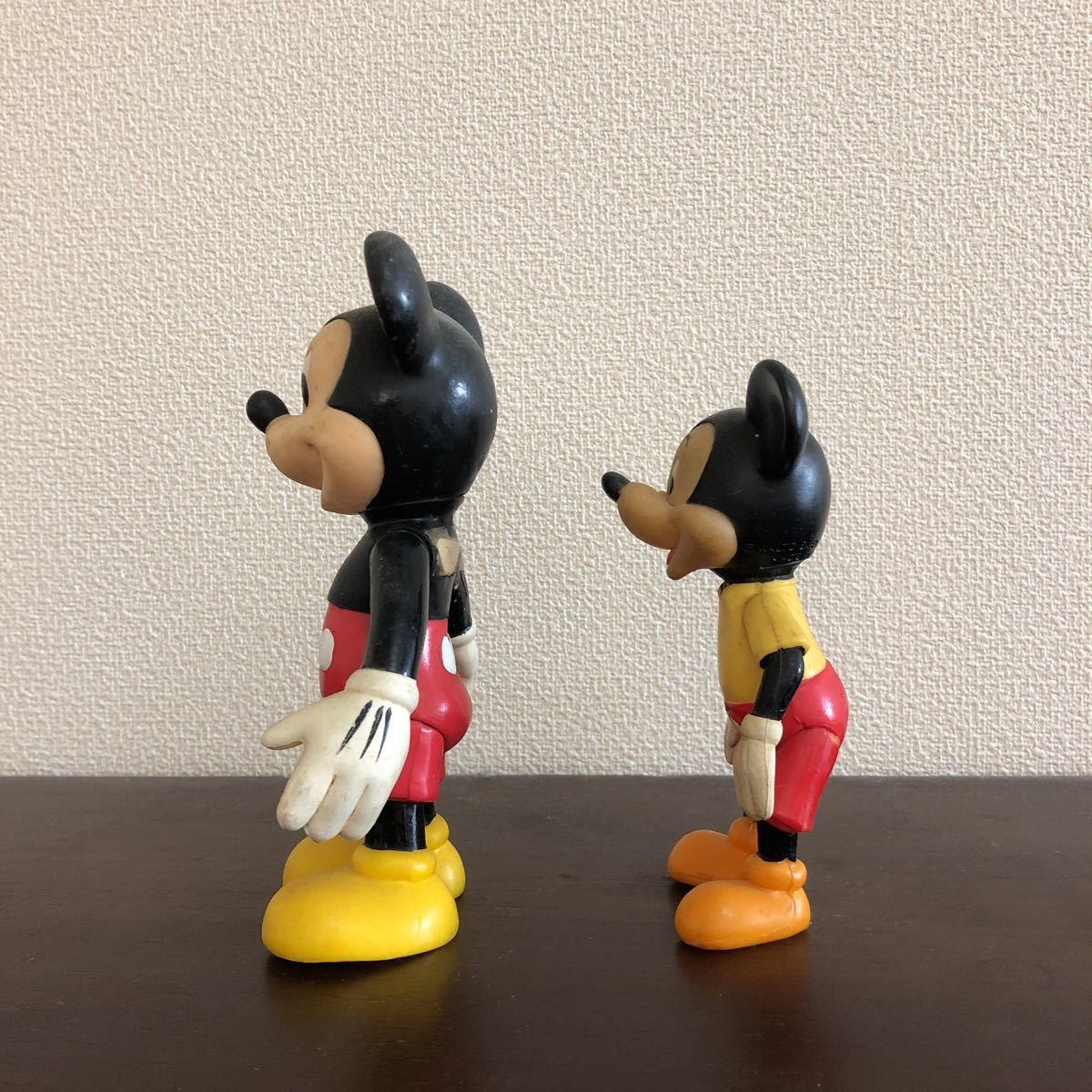 ヴィンテージ ラバードール 2体 60-70s 当時物 ミッキーマウス ソフビ