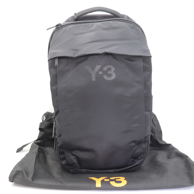 【高品質，品質保証】 k2734 本物 Y-3 ワイスリー 2020SS バックパック リュック FQ6986 ナイロン ブラック 保存袋(リュックサック、デイパック)｜売買されたオークション情報、yahooの商品情報をアーカイブ公開 - オーク リュックサック、デイパック