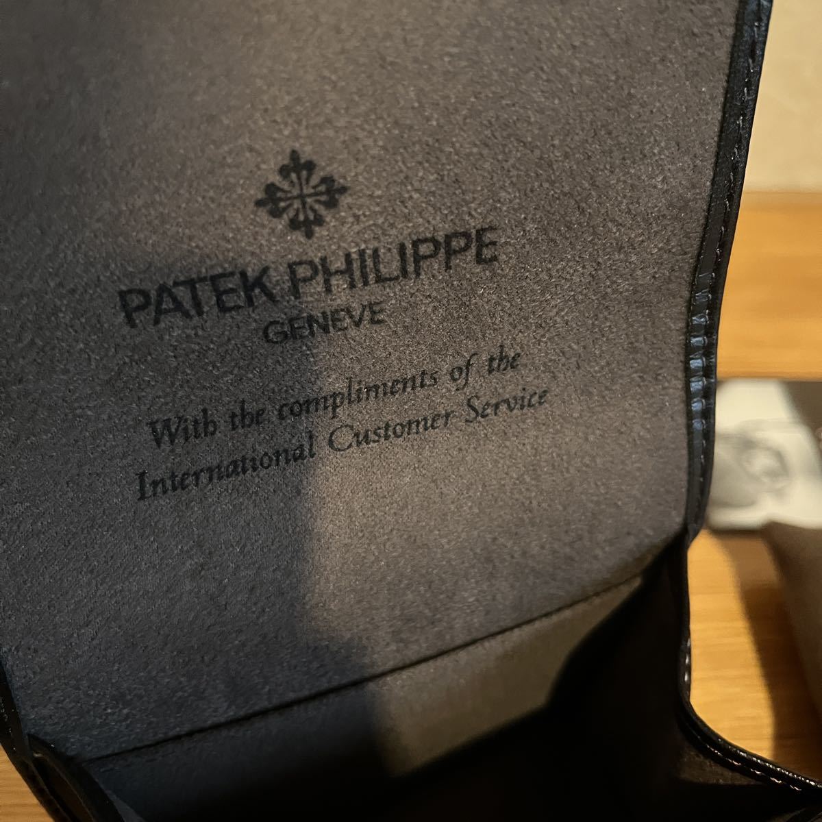 新品☆パテックフィリップ PATEK PHILIPPE トラベルケース 1本用 艶 