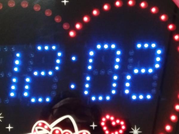 動作確認済】 Hello Kitty ハローキティ 光る掛け時計 LEDライト AC
