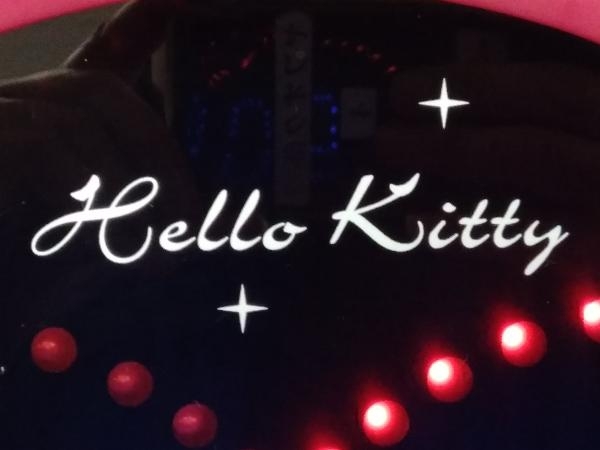 動作確認済】 Hello Kitty ハローキティ 光る掛け時計 LEDライト AC
