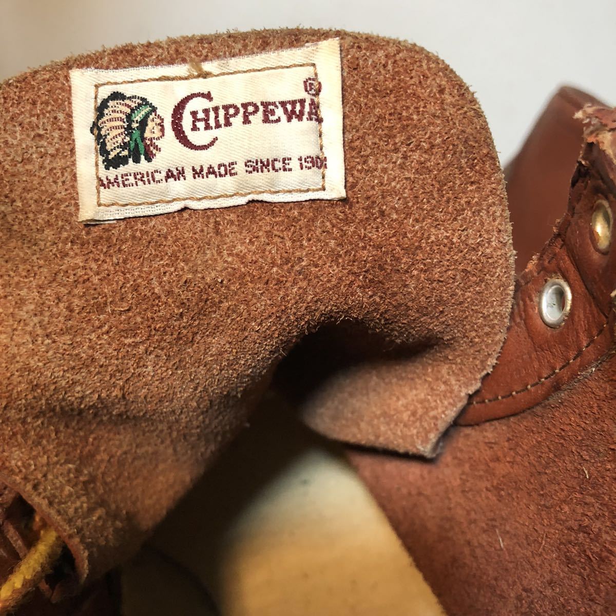 ヴィンテージチペワ 97年製 白タグ29493 US 8.5 Eワイズ CHIPPEWA 
