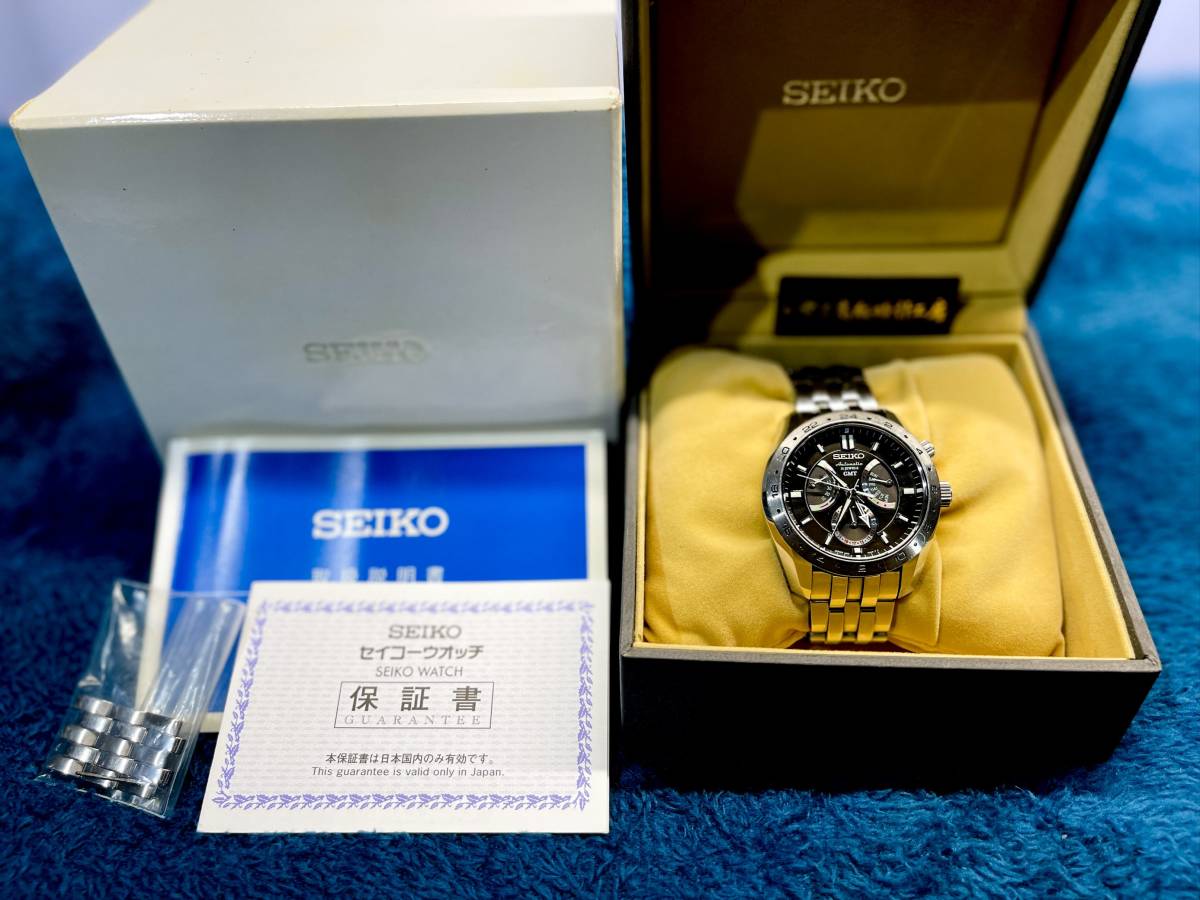 雫石高級時計工房製 SEIKO SARN001 自動巻き腕時計 MADE IN JAPAN ワン