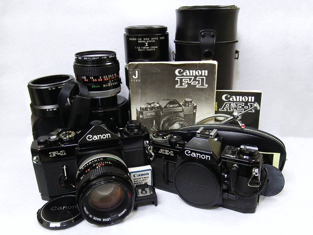 Canon F-1 SLR - | 0 by Montreal Camera New 35mm U.S. (キヤノン 