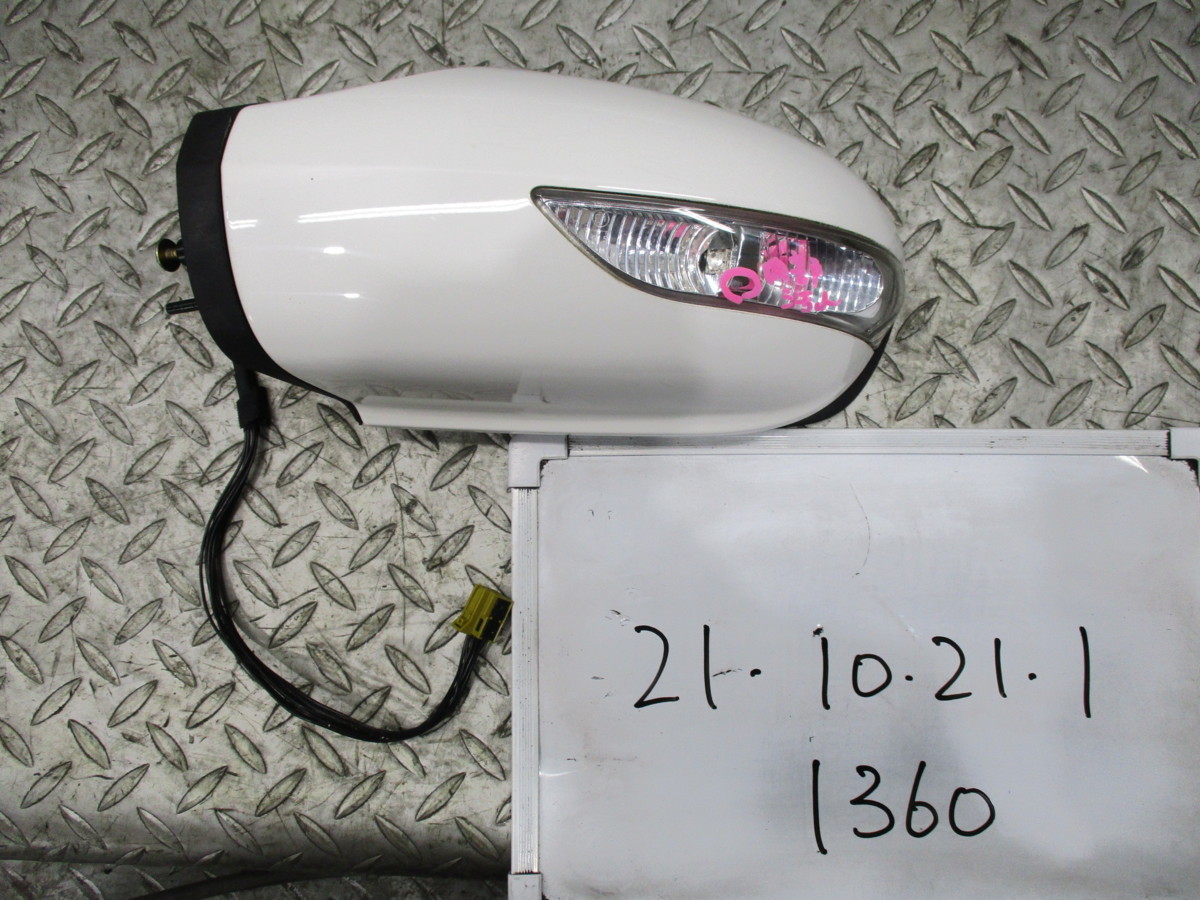 人気SALE，本物保証 DBA-169033 W169 ベンツ Aクラス A200 エレガンス 平成18年 純正 左 ドアミラー 9P 電動格納/ウィンカー付 153 白 ホワイト(ドアミラー)｜売買されたオークション情報、yahooの商品情報をアーカイブ公 メルセデス・ベンツ用
