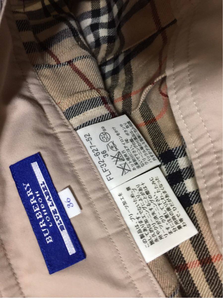 秋冬 三陽商会 BURBERRY BLUE LABEL バーバリーブルーレーベル ノバ 