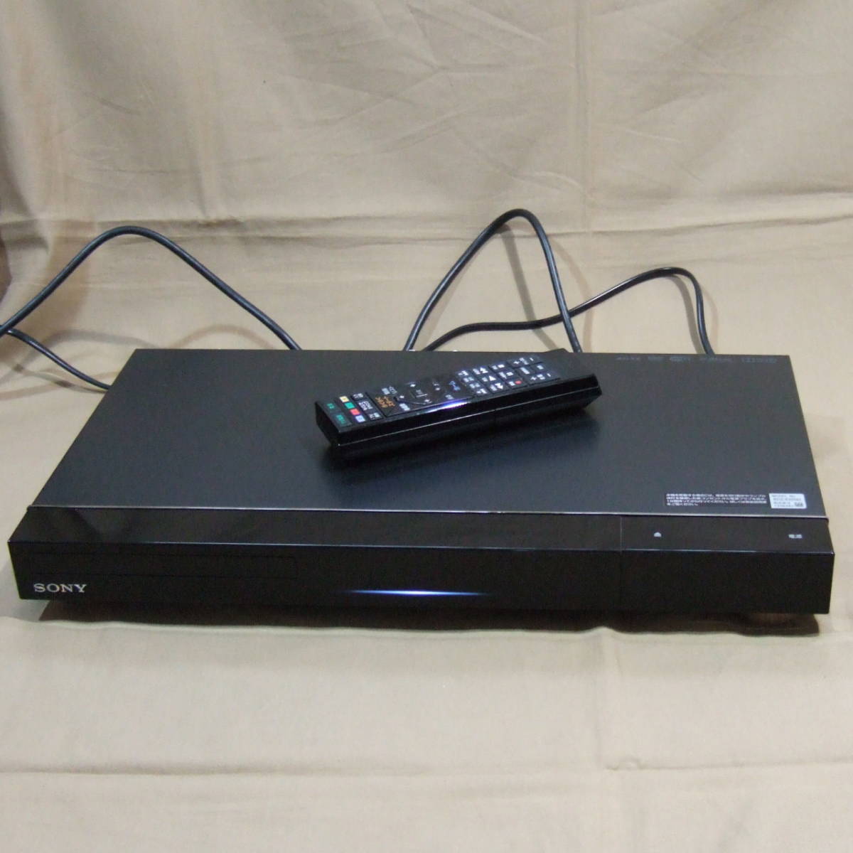 ソニー BD／HDDレコーダー BDZ-EW520 2Kx2チューナー、500GB HDD 映像