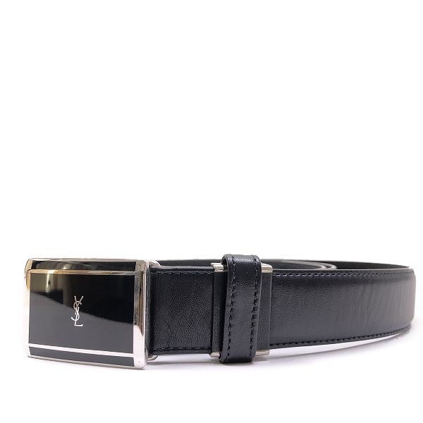 ○美品 イヴ サンローラン Yves Saint Laurent レザー 本革 カッコいい 