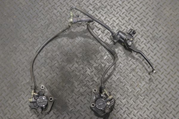 当時物 純正 CB450N フロントブレーキASSY 0015 検) PC14 CB400N