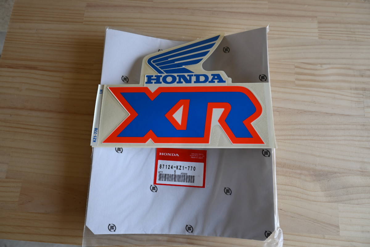  XR250R ME06 タンク用デカール(ホンダ用)｜売買されたオークション情報、yahooの商品情報をアーカイブ公開 - オークファン ホンダ用