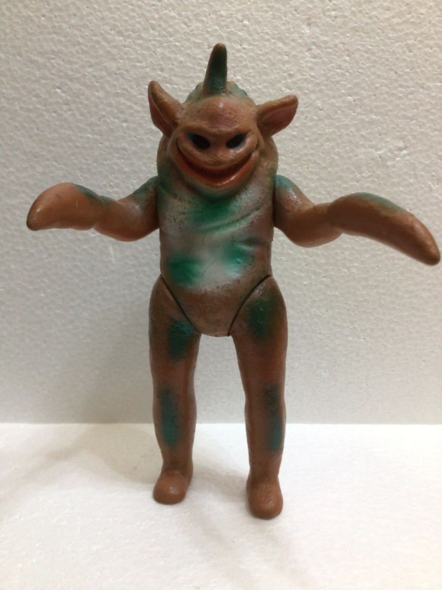 ☆当時物/バンダイ/チグリス星人/シルバー仮面/スタンダードソフビ  