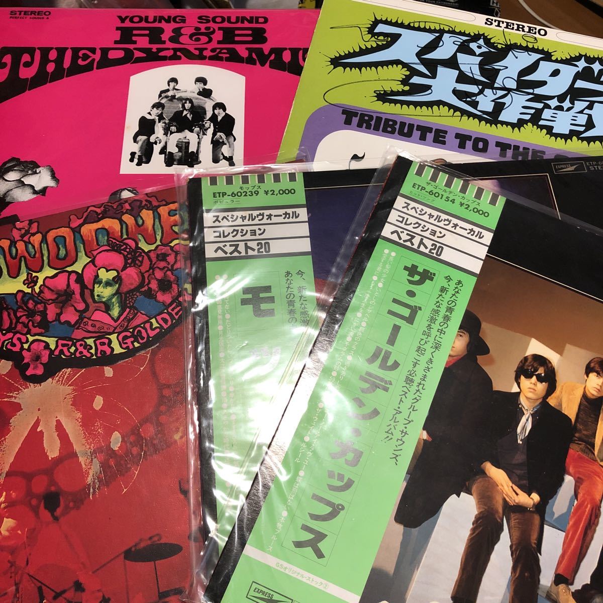 LPレコード 希少⁄帯付き多数ピンク・レディー ライブ盤 まとめ売り 5枚