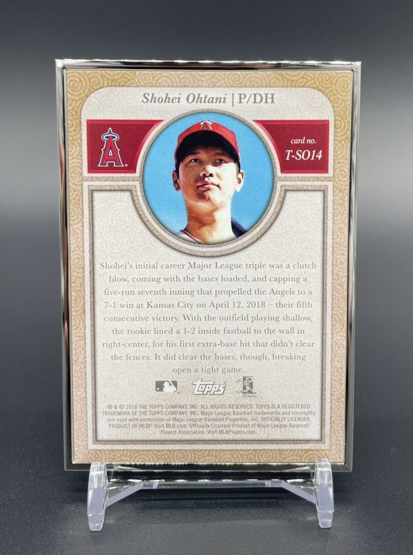 50枚限定】 大谷翔平 MLB 2018 TOPPS TRANSCENDENT COLLECTION JAPAN 
