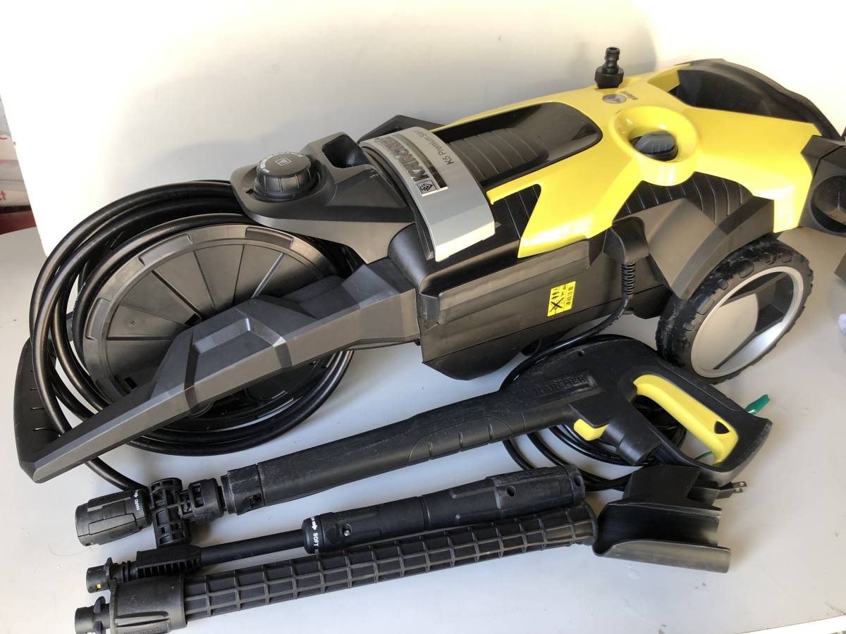 ⑤◆KARCHER ケルヒャー◆高圧洗浄機 K5 Premium Silent サイレント カー&ホームキット 60Hz 通電確認済み