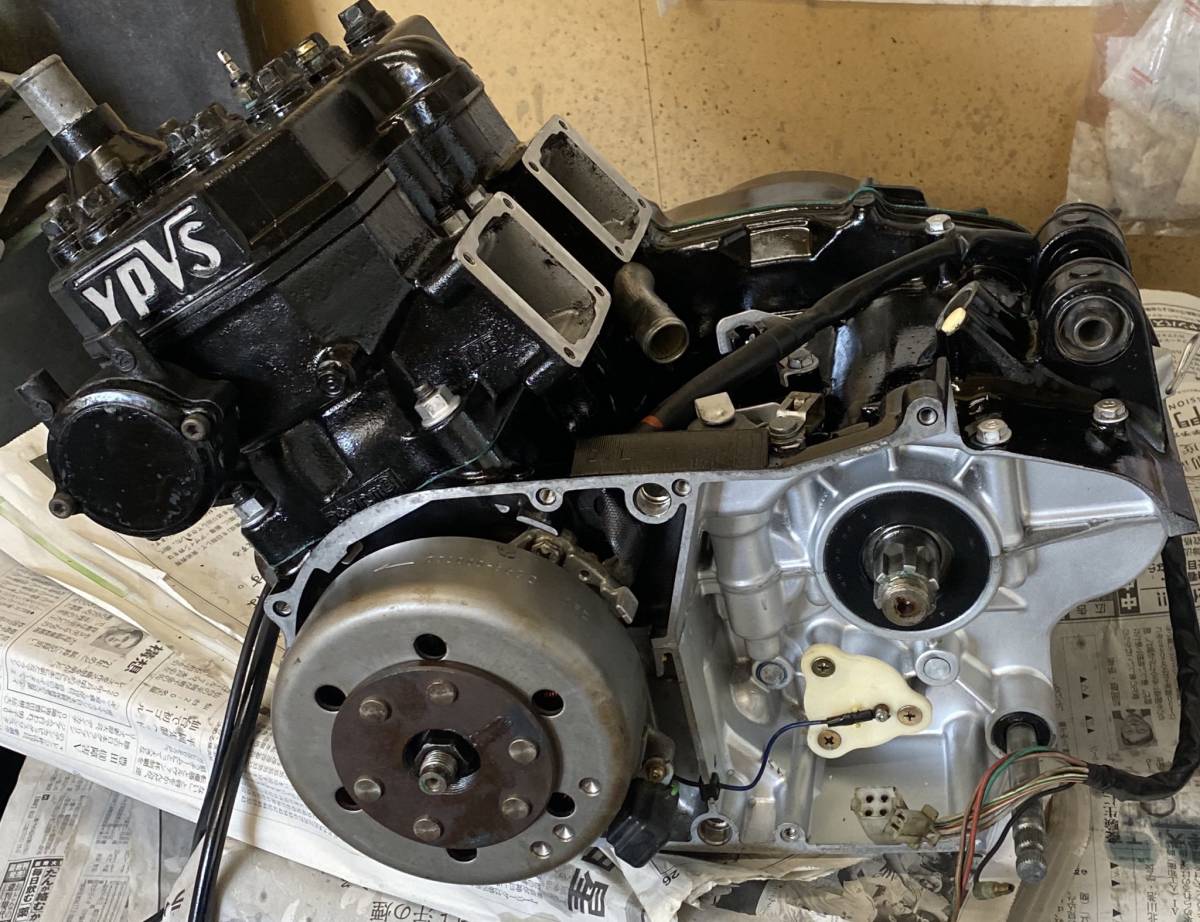 RZ250R フルオーバーホール済みエンジン実働 オーバホール後未走行